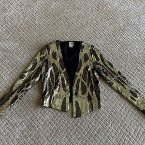 Haute Hippie Sequin Jacket Size XS